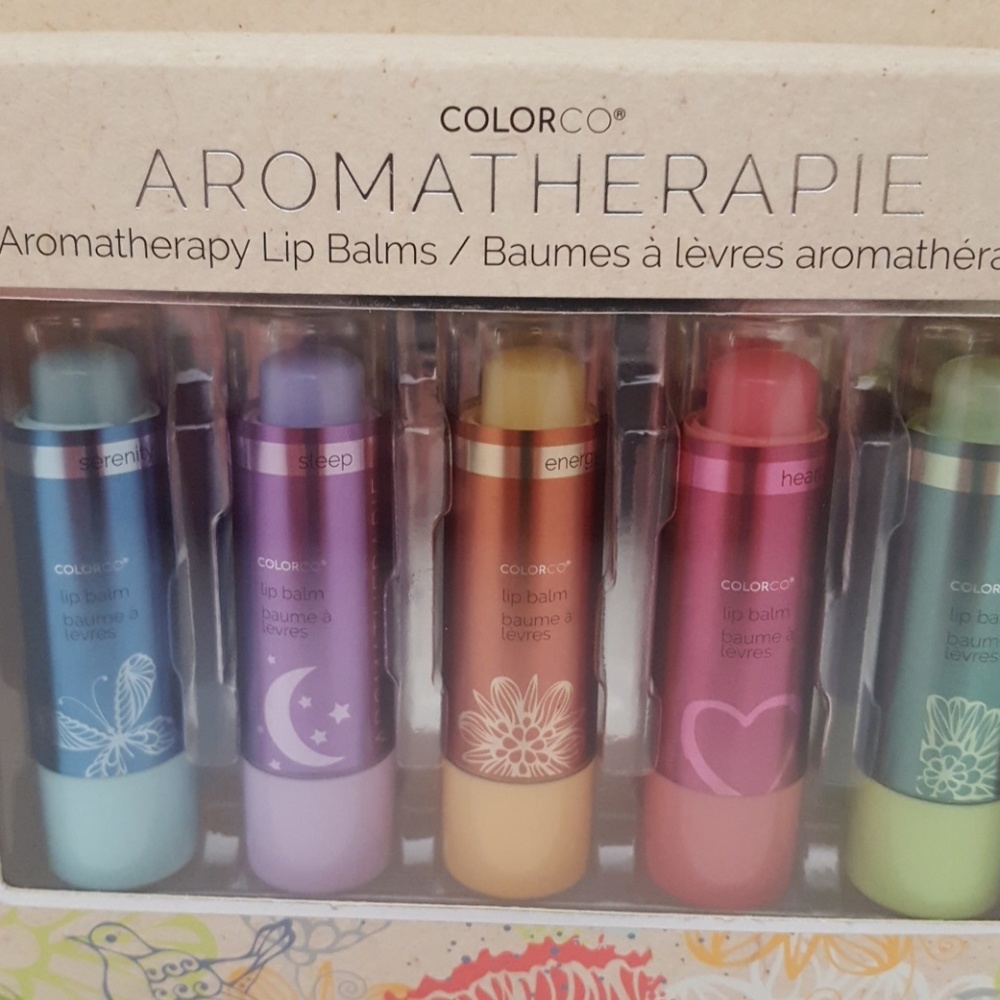 ColorCo Aromatherapy NIB Lip Balms